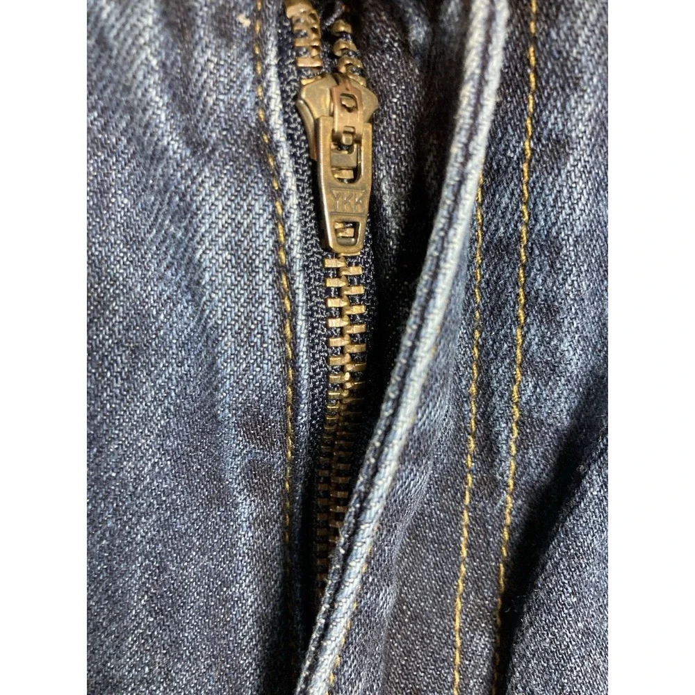 J Crew Jeans Mens 33x32‎ (32x30) Blue The Bleecker Straight Medium Wash Denim